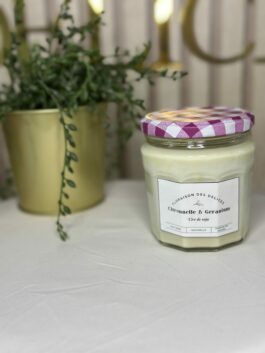 Bougie anti-moustique artisanale