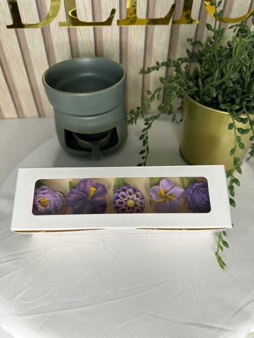coffret fondants parfumés - figue - fermé