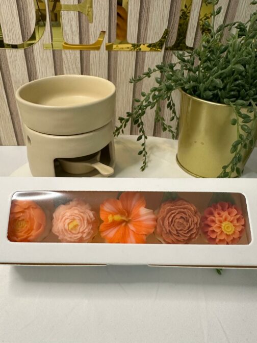 coffret fondants parfumés - cassis freesia- fermé