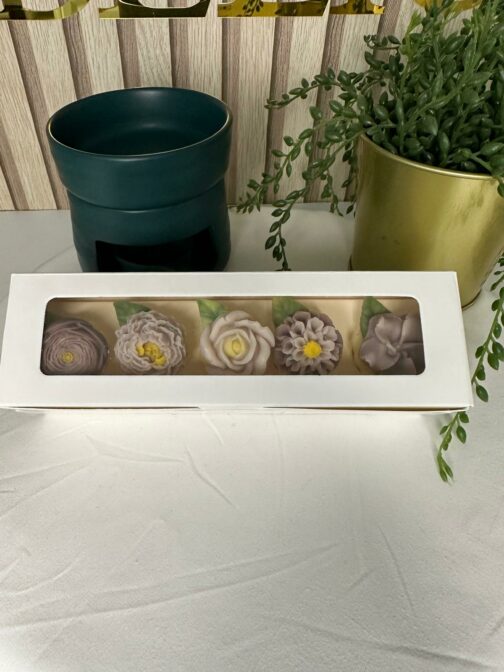 coffret fondants parfumés - musc blanc - fermé
