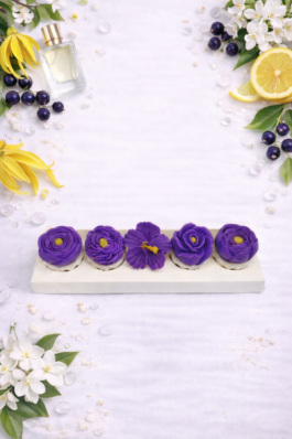 Coffret de 5 fondants parfumés –  Douce Élégance