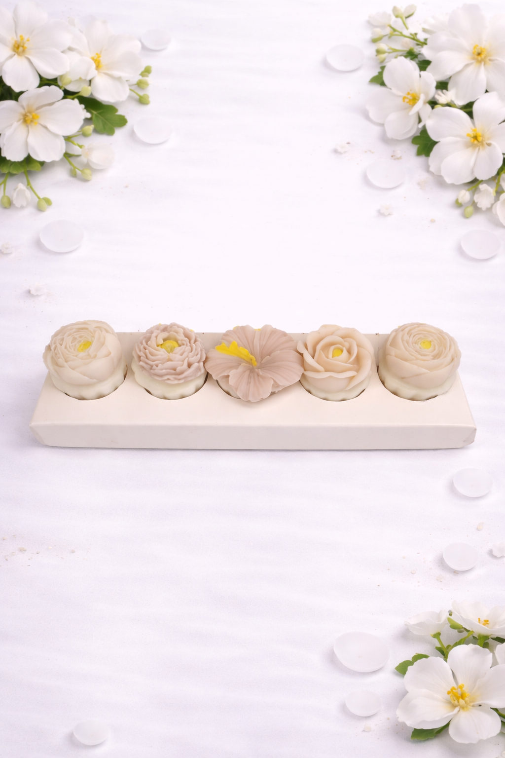 Musc blanc fondants parfumés