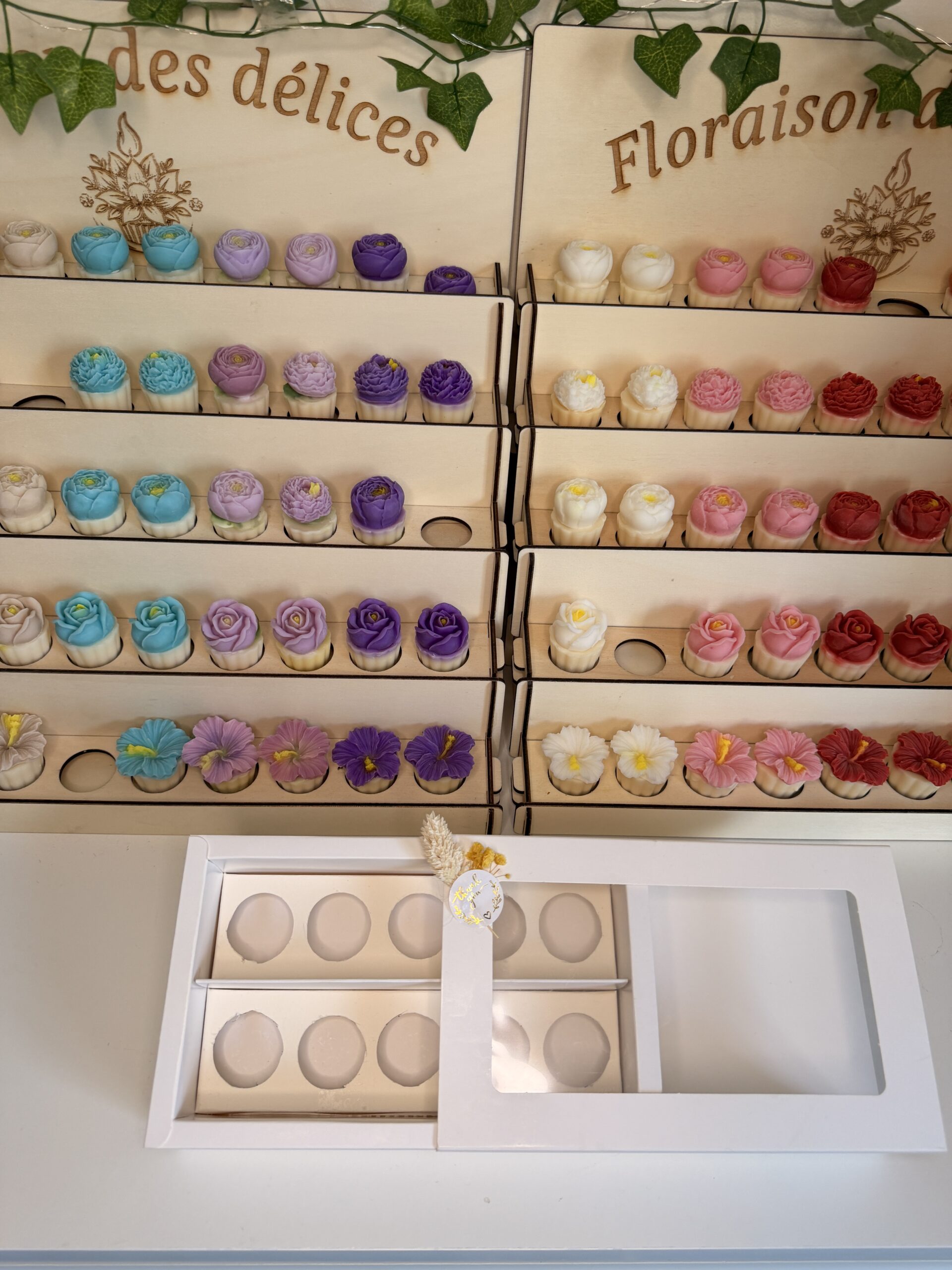 Bar à fondants – 10 fondants parfumés