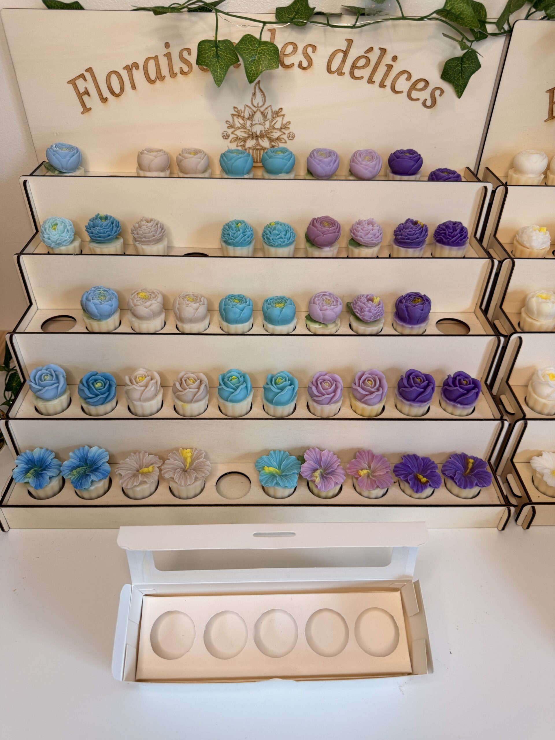 Bar à fondants – 5 fondants parfumés